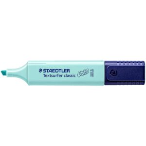 Staedtler Textsurfer Classic 364 Pastel Fluorescent Marker  Punta a scalpello  Linea tra 1  5 mm  Inchiostro a base d acqua  Colore menta